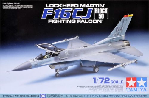 Tamiya 1:72 US F-16CJ Fighting Falcon - 60786