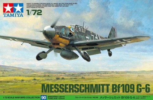 Tamiya 1:72 Messerschmitt Bf-109 G-6 - 60790