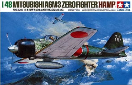 Tamiya 1:48 WWII Mit.A6M3 Zero Fighter T32 Hamp - 61025