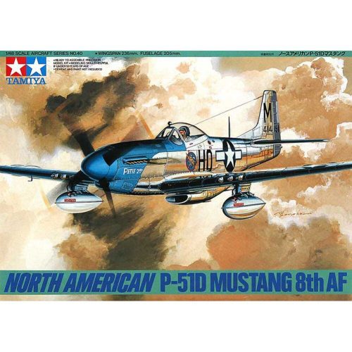 Tamiya 1:48 P-51D Mustang 8th AF - 61040