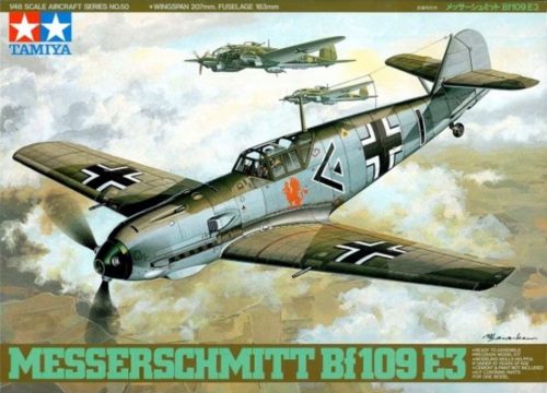 Tamiya 1:48 German Messerschmitt Bf109 E3 - 61050