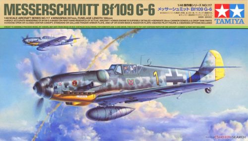 Tamiya Bf109 G-6 Messerschmitt 1:48 (61117)