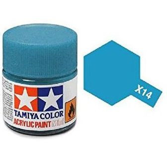 Tamiya Acrylic Paint Mini X-14 Sky Blue 10 ml (81514)