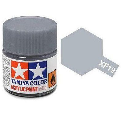 Tamiya Acrylic Paint Mini XF-19 Sky Grey 10 ml (81719)