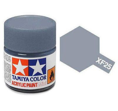 Tamiya Acrylic Paint Mini XF-25 Light Sea Grey 10 ml (81725)