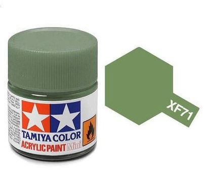 Tamiya Acrylic Paint Mini XF-71 Cockpit Green IJN 10 ml (81771)