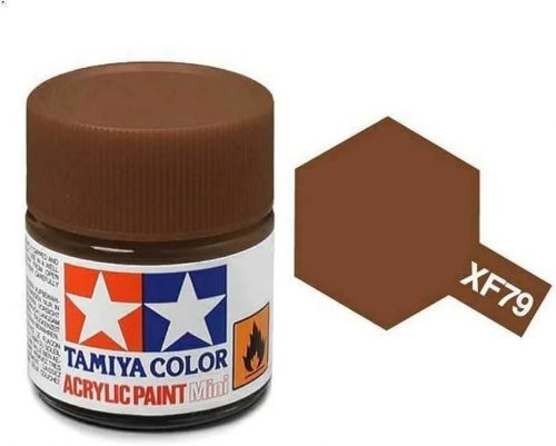 Tamiya Tamiya Acrylic Paint Mini XF-79 Lino Deck Brown 10 ml (81779)