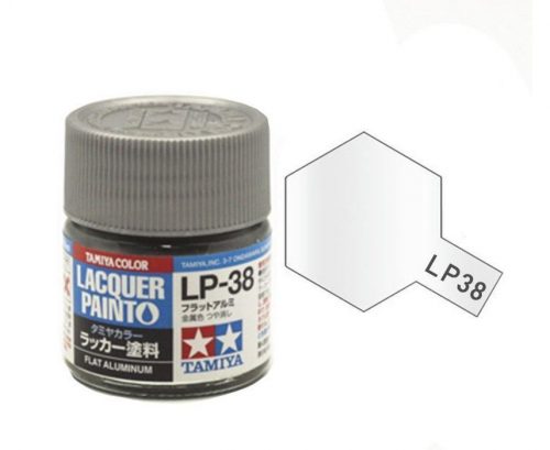 Tamiya Tamiya Lacquer Paint LP-38 Flat Aluminium 10 ml (82138)