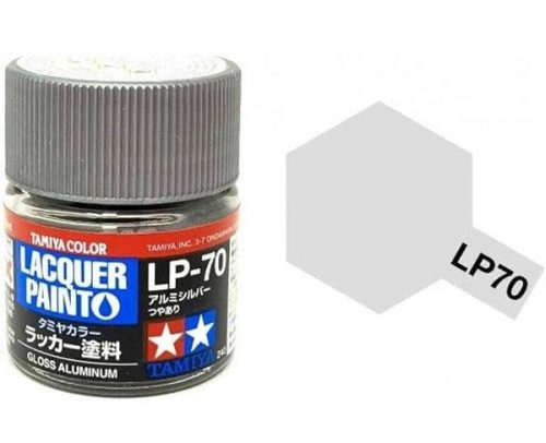 Tamiya Tamiya Lacquer Paint LP-70 Gloss Aluminium 10 ml (82170)