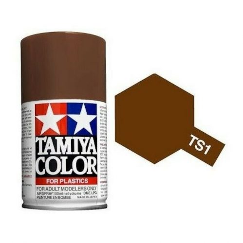 Tamiya TS-1 Red Brown Spray 100 ml (85001)