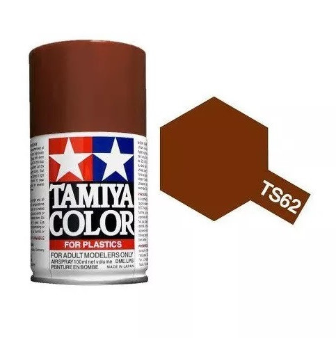 Tamiya TS-62 NATO Brown Flat Spray 100 ml (85062)