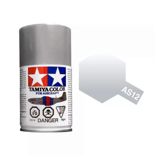 Tamiya AS-12 Bare-Metal Silver Spray 100 ml (86512)