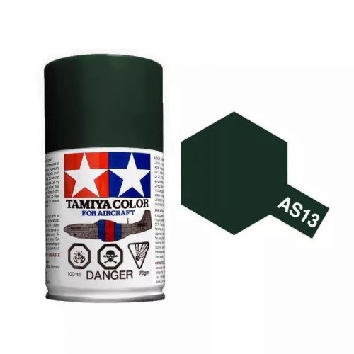 Tamiya AS-13 Flat Green (USAF) Spray 100 ml (86513)