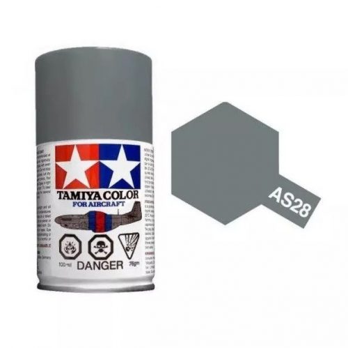 Tamiya AS-28 Flat Medium Grey Spray 100 ml (86528)