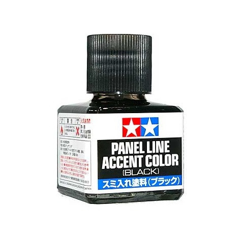 Tamiya Panel Line Accent Color black 40 ml (87131)