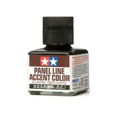 Tamiya Panel Line Accent Color Dark Brown 40 ml (87140)