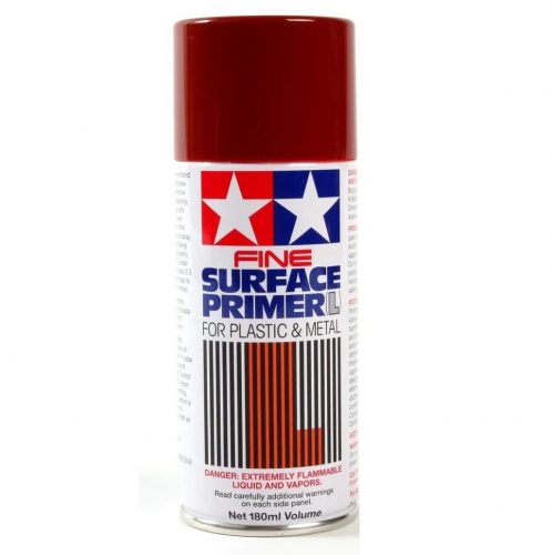 Tamiya Fine Surfacer Spray Primer L Oxide Red 180 ml (87160)