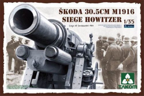 Takom Skoda 30,5cm M1916 Siege Howitzer 1:35 (TAK2011)