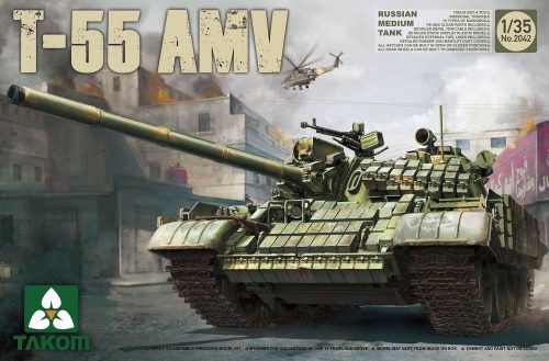 Takom Russina Medium Tank T-55AMV 1:35 (TAK2042)