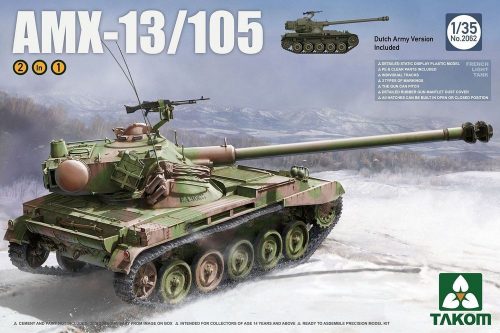 Takom French Light Tank AMX-13/105  2 in 1 1:35 (TAK2062)