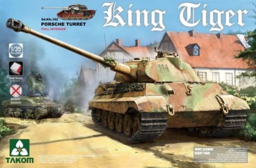 Takom WWII German Heavy Tank Sd.Kfz.182 King 1:35 (TAK2074S)