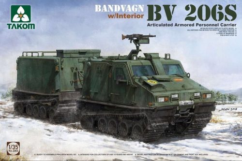 Takom Bandvagn Bv 206S Articulated Armored Personnel Carrier 1:35 (TAK2083)