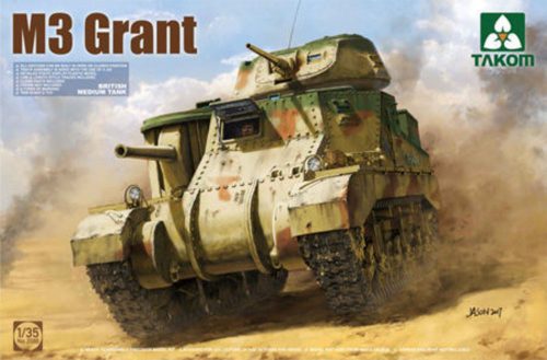 Takom BRITISH MEDIUM TANK M3 GRANT 1:35 (TAK2086)