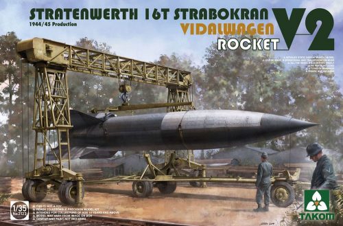 Takom Stratenwerth 16t Strabokran 1944/45 Production / V-2 Rocket/ Vidalwagen Production/V-2 Rocket/Vidalwagen 1:35 (TAK2123)