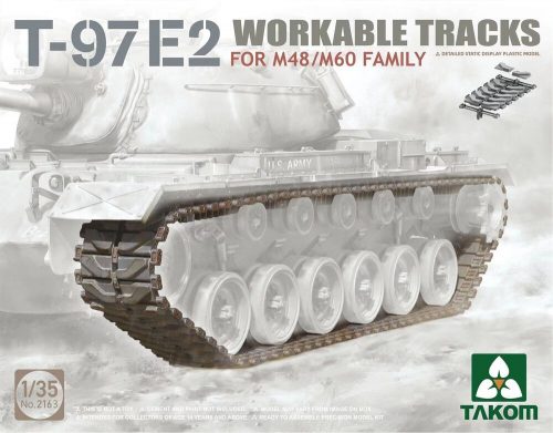 Takom T-97E2 WORKABLE TRACKS FOR M48/M60 FAMILY 1:35 (TAK2163)