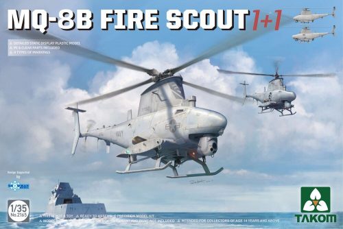 Takom MQ-8B FIRE SCOUT 1+1 1:35 (TAK2165)