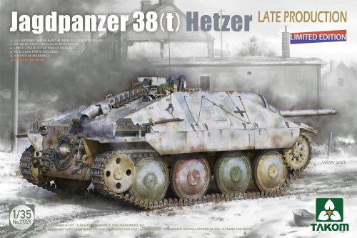 Takom Jagdpanzer 38(t) Hetzer Late Production (Limited Edition) 1:35 (TAK2172X)