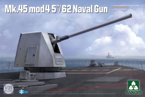 Takom Mk.45 mod45''/62 Naval Gun 1:35 (TAK2182)