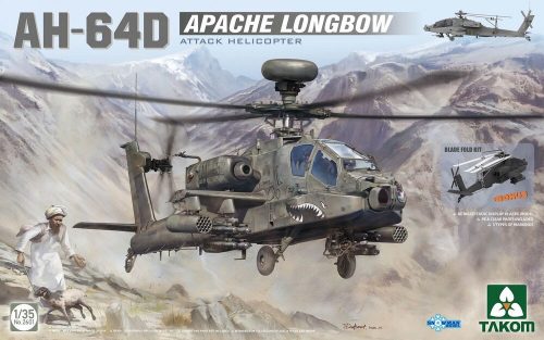 Takom AH-64D APACHE LONGBOW ATTACK HELICOPTER 1:35 (TAK2601)