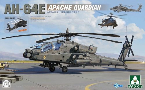 Takom AH-64E APACHE GUARDIAN ATTACK HELICOPTER 1:35 (TAK2602)