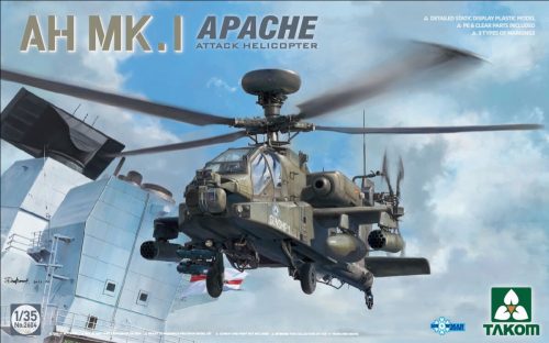 Takom AH Mk.I Apache Attack Helicopter 1:35 (TAK2604)