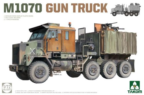 Takom M1070 GUN TRUCK 1:72 (TAK5019)