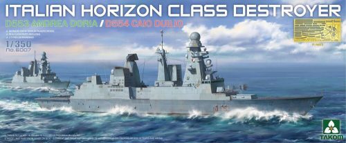 Takom ITALIAN HORIZON CLASS DESTROYER D553 ANDREA DORIA / D554 CAIO DUILIO 1:350 (TAK6007)