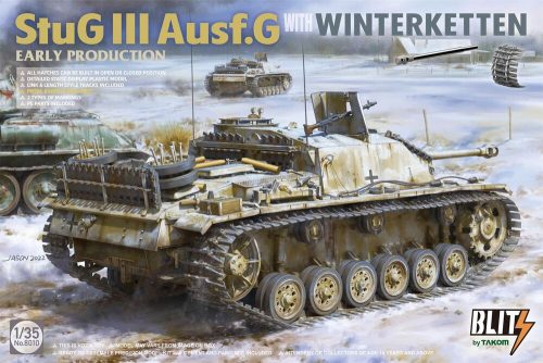 Takom StuG.III Ausf.G EARLY PRODUCTION with WINTERKETTEN 1:35 (TAK8010)