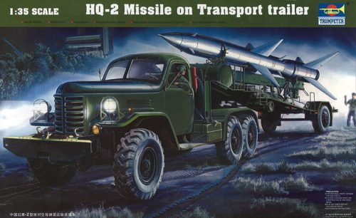 Trumpeter HQ-2 Guideline Missile w/Loading Cabin 1:35 (00205)