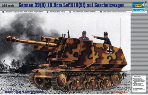 Trumpeter PzKpfw 39(H) 10,5 cm LeFH18 (SFf) auf Geschützwagen 1:35 (00353)