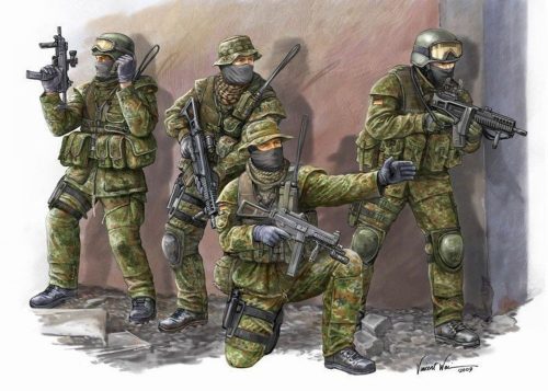 Trumpeter Modern German KSK Commandos 1:35 (00422)