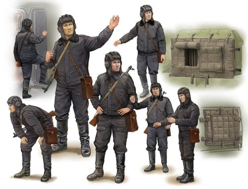 Trumpeter Soviet Soldier-Scud B Crew 1:35 (00434)