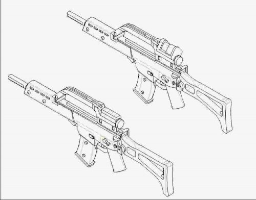 Trumpeter G36KE/36K 1:35 (00518)