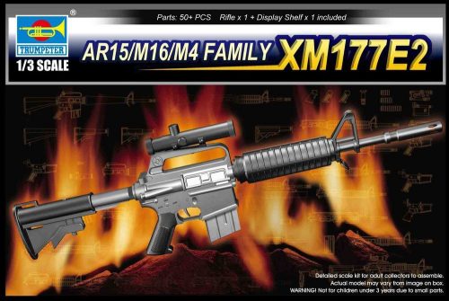 Trumpeter AR15/M16/M4 Family-XM177E2 1:3 (01905)