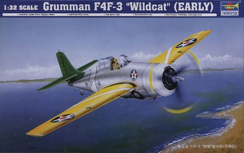 Trumpeter Grumman F4F- 3 ''Wildcat'' (Early) 1:32 (02255)