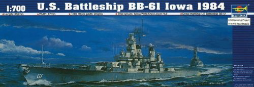 Trumpeter Schlachtschiff USS Iowa BB-61 1984 1:700 (05701)