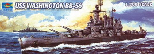 Trumpeter USS Washington BB-56 1:700 (05735)