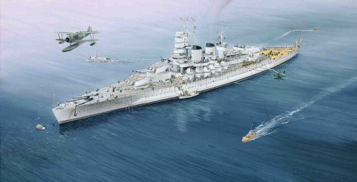 Trumpeter Italian Navy Battleship RN V.Veneto 1940 1:700 (05779)