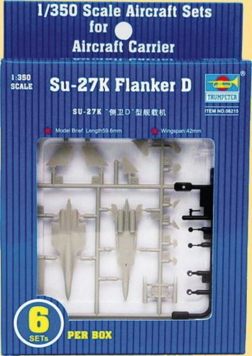 Trumpeter Sukhoi Su-27 Flanker D 1:350 (06215)