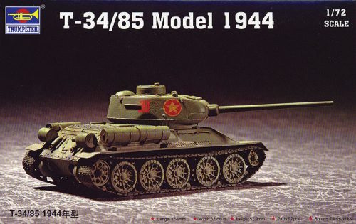 Trumpeter Soviet T-34/85 Model 1944 1:72 (07207)